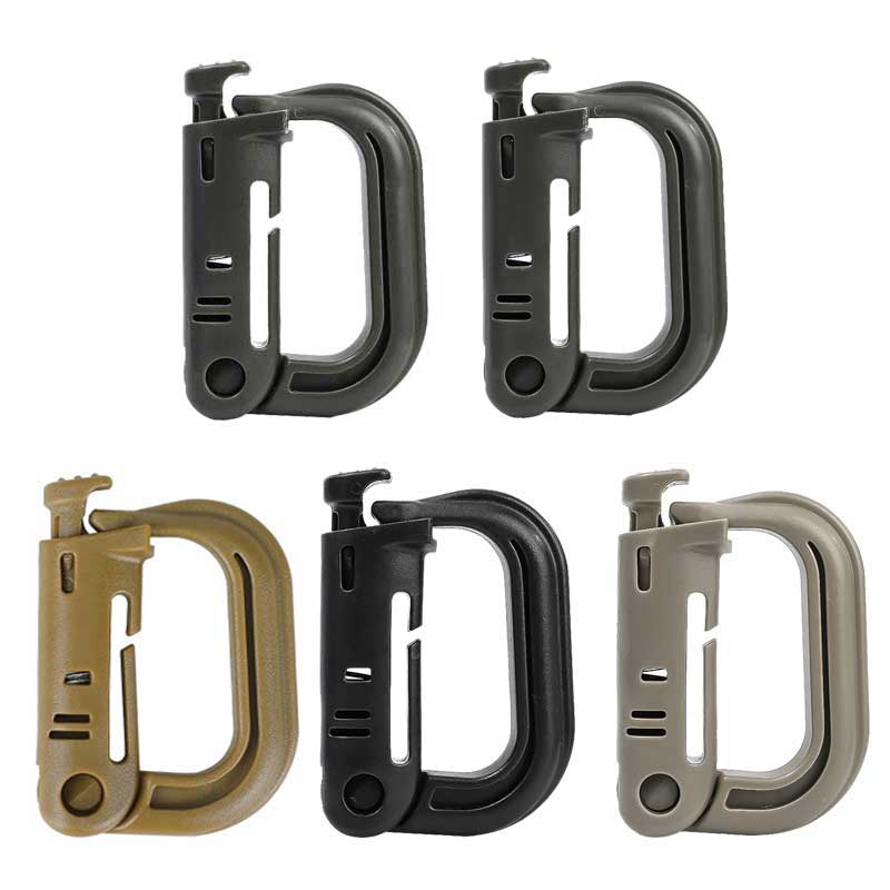Carabiner Locking D - Grimloc – mousqueton Molle D, anneau
