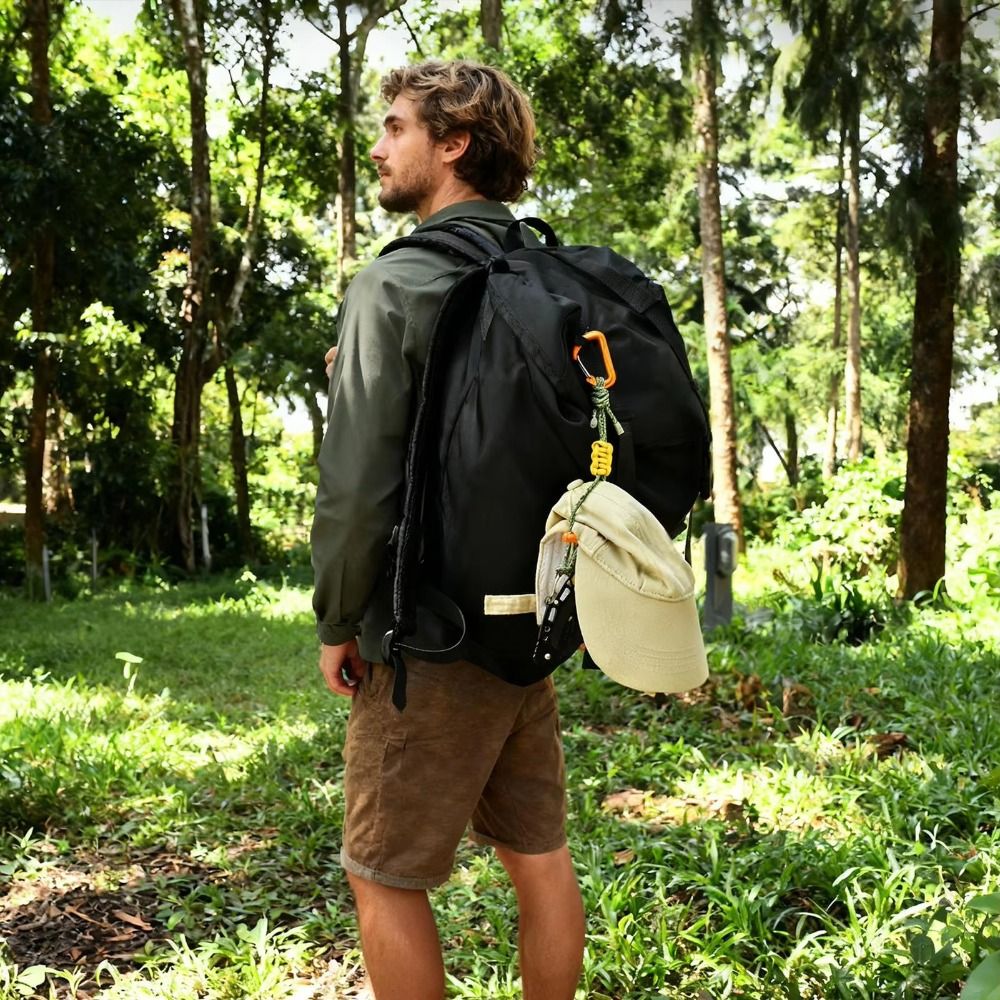 Carabiner Locking D - Lanière pour bouteille d'eau en alliage