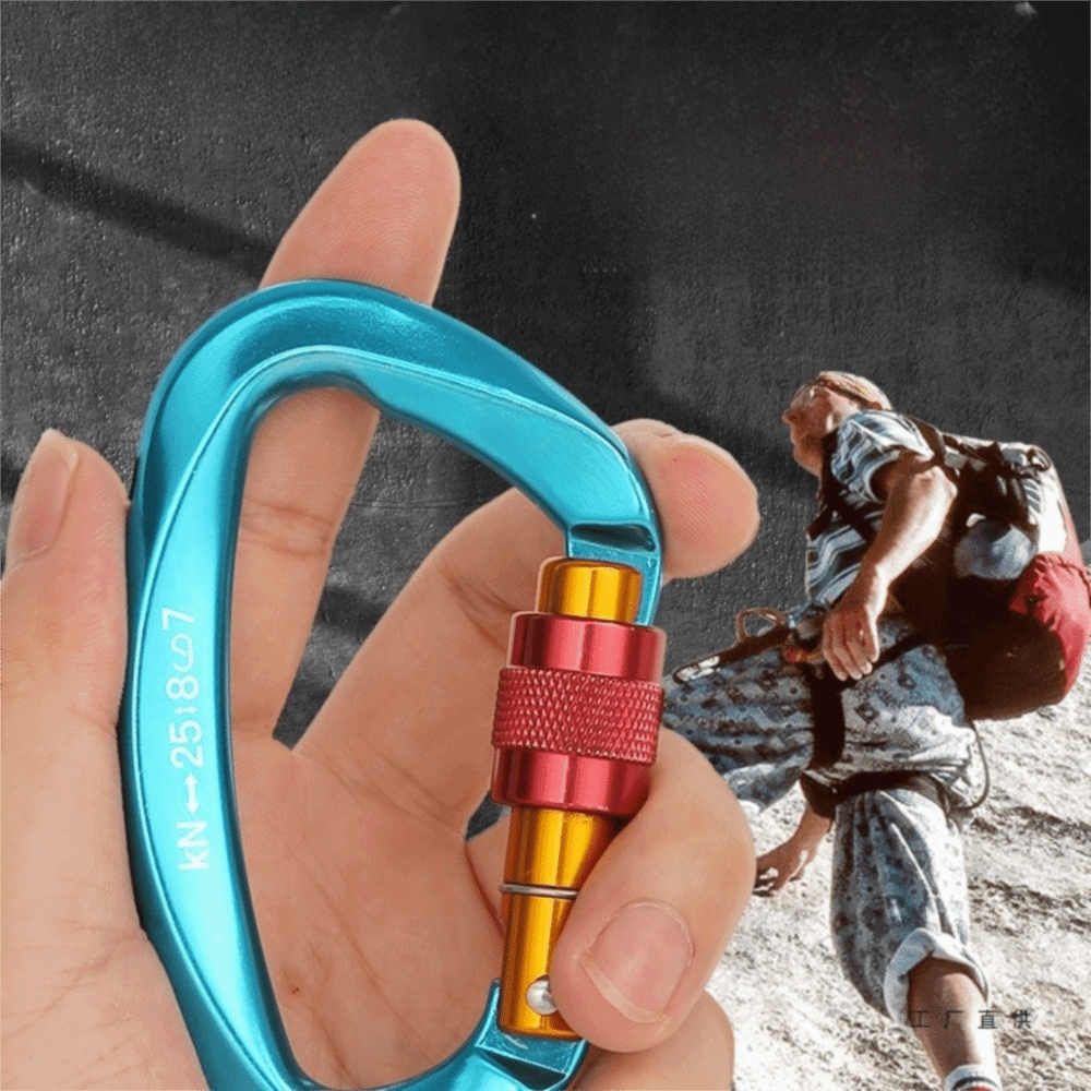 Carabiner Locking D - Mousqueton d'escalade en forme de D