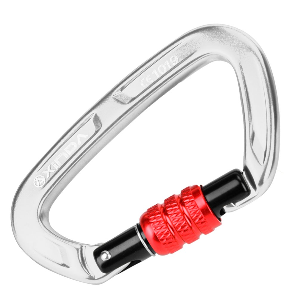 Carabiner Locking D - Mousqueton de blocage en alliage d'aluminium