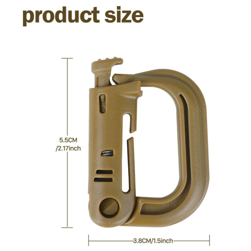Grimloc – mousqueton Molle D,  - Carabiner Locking D avis et prix