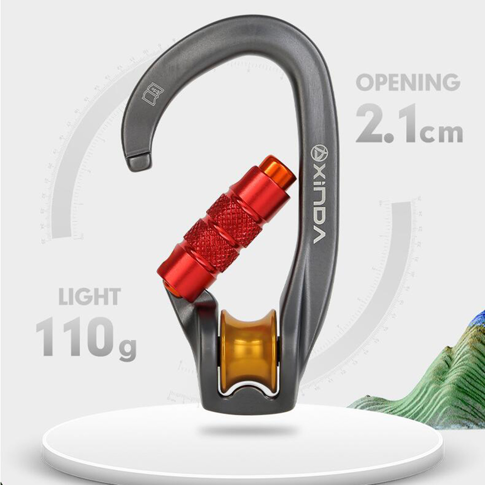 Mousqueton de verrouillage pou - Carabiner Locking D avis et prix