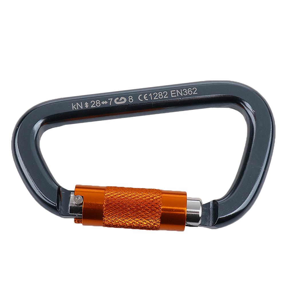 Mousqueton d'escalade en allia - Carabiner Locking D avis et prix