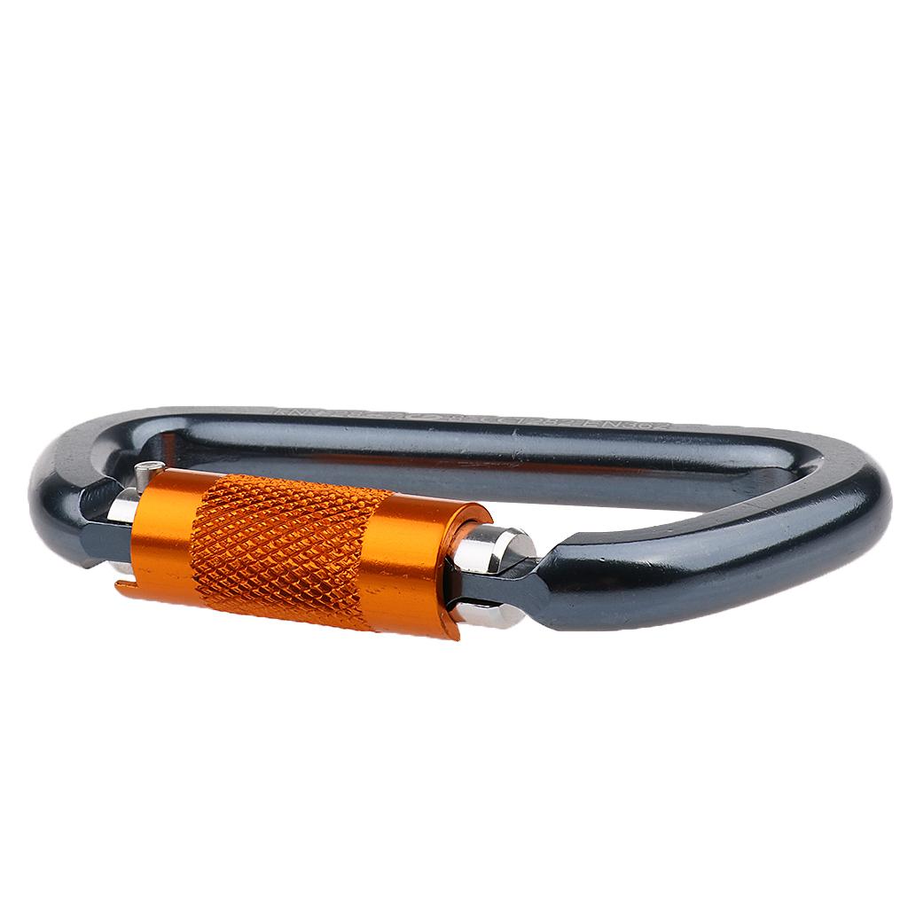 Mousqueton d'escalade en allia - Carabiner Locking D avis et prix