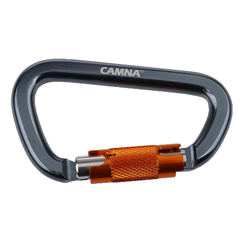 Mousqueton d'escalade en allia - Carabiner Locking D avis et prix