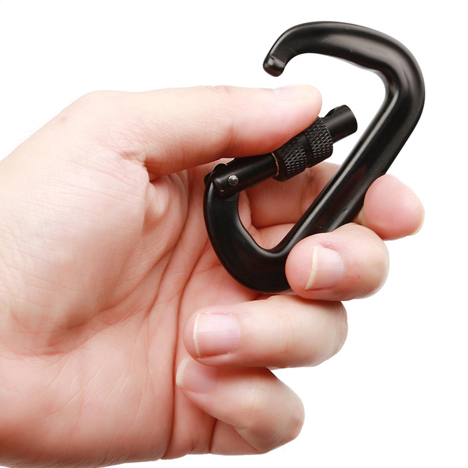 Mousquetons à anneau en D robu - Carabiner Locking D avis et prix