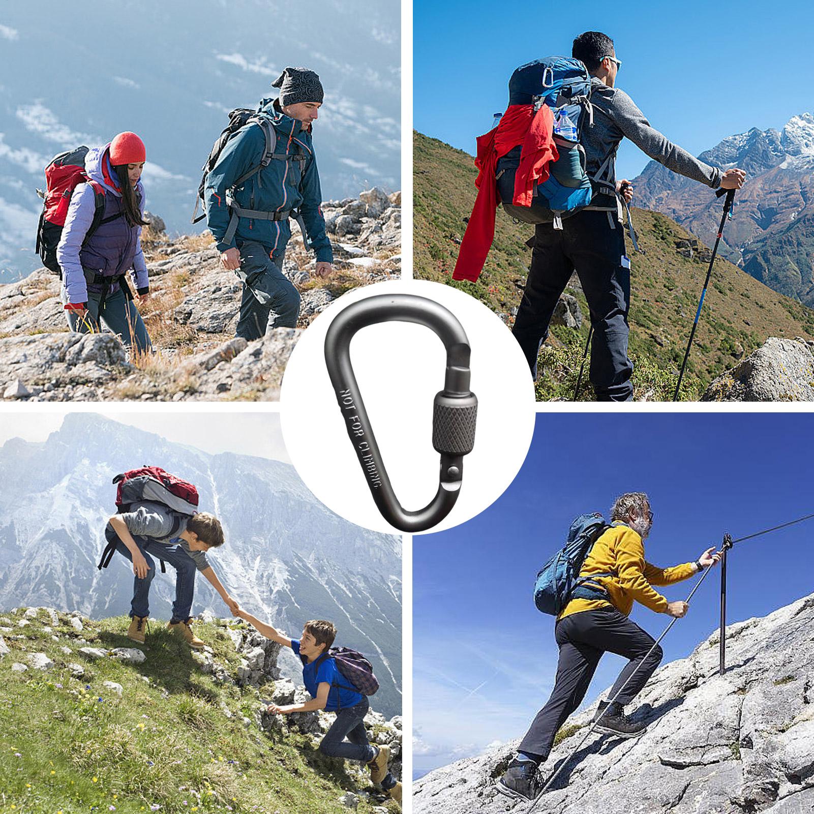 Mousqueton en aluminium en for - Carabiner Locking D avis et prix