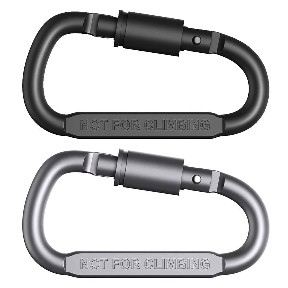 Mousqueton à anneau en D avec  - Carabiner Locking D avis et prix