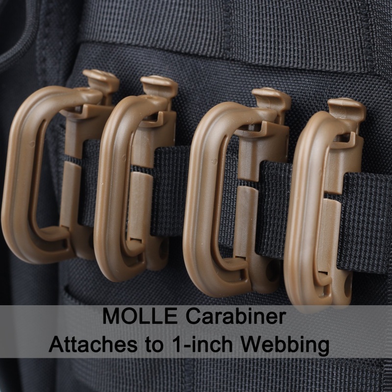 Mousquetons polyvalents en pla - Carabiner Locking D avis et prix