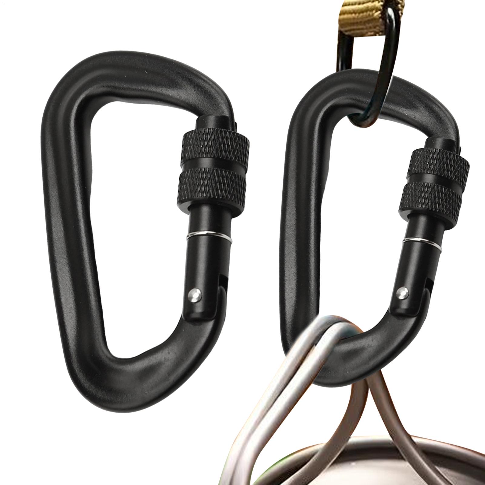 2 clips mousquetons robustes e - Carabiner Locking D avis et prix