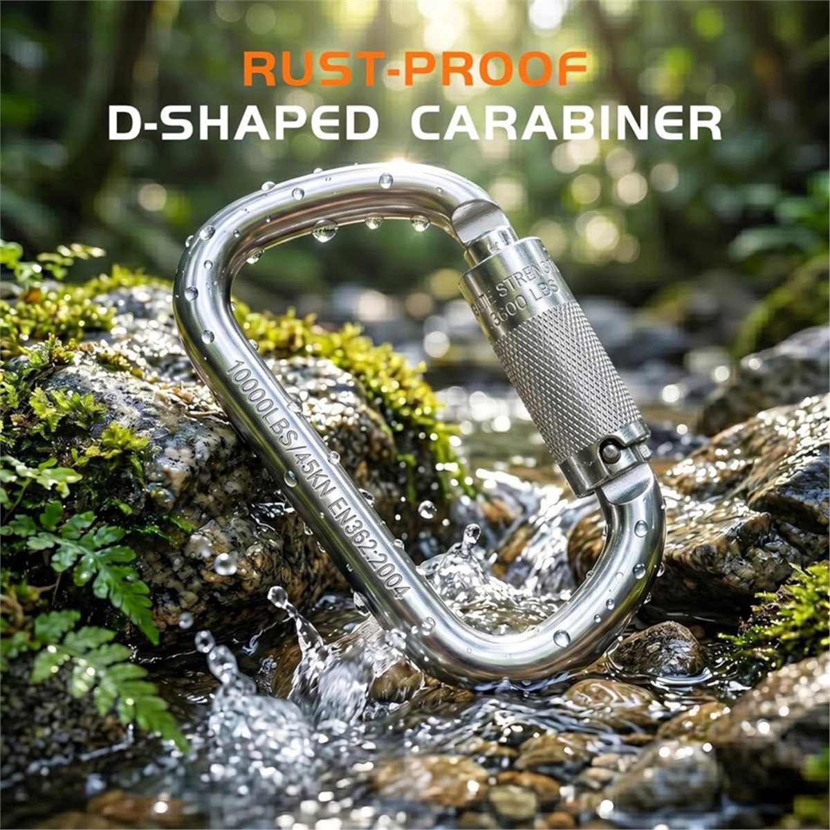 (A99Z) Mousqueton à verrouilla - Carabiner Locking D avis et prix