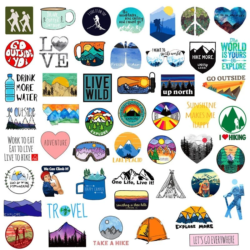Autocollants de randonnée aven - Outdoor Adventure And Travel avis et prix
