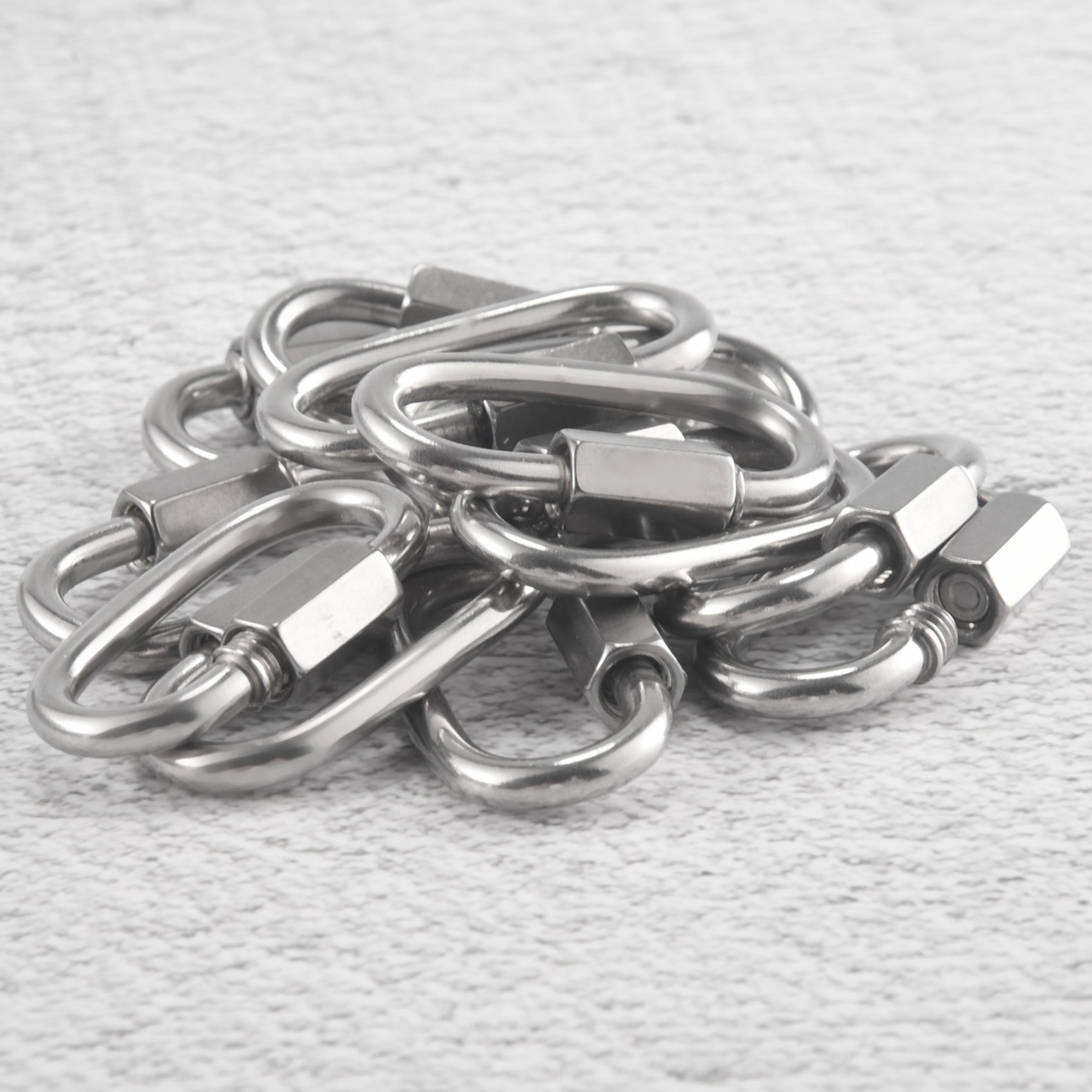 Connecteur de chaîne en acier  - Carabiner Locking D avis et prix