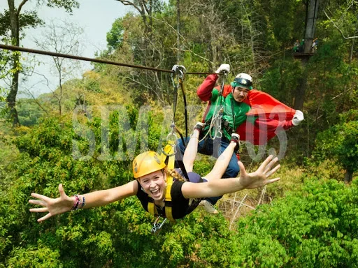 Kit de tyrolienne pour l'avent - Outdoor Adventure Zipline avis et prix
