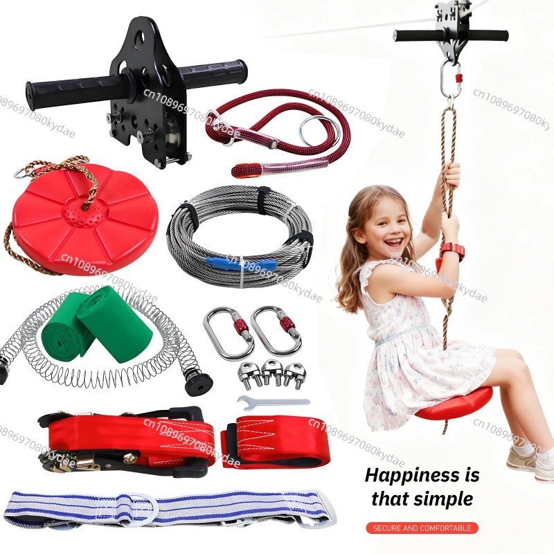Kit de tyrolienne pour enfants - Outdoor Adventure Zipline avis et prix