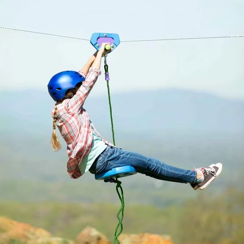Ensemble de jeu de tyrolienne  - Outdoor Adventure Zipline avis et prix