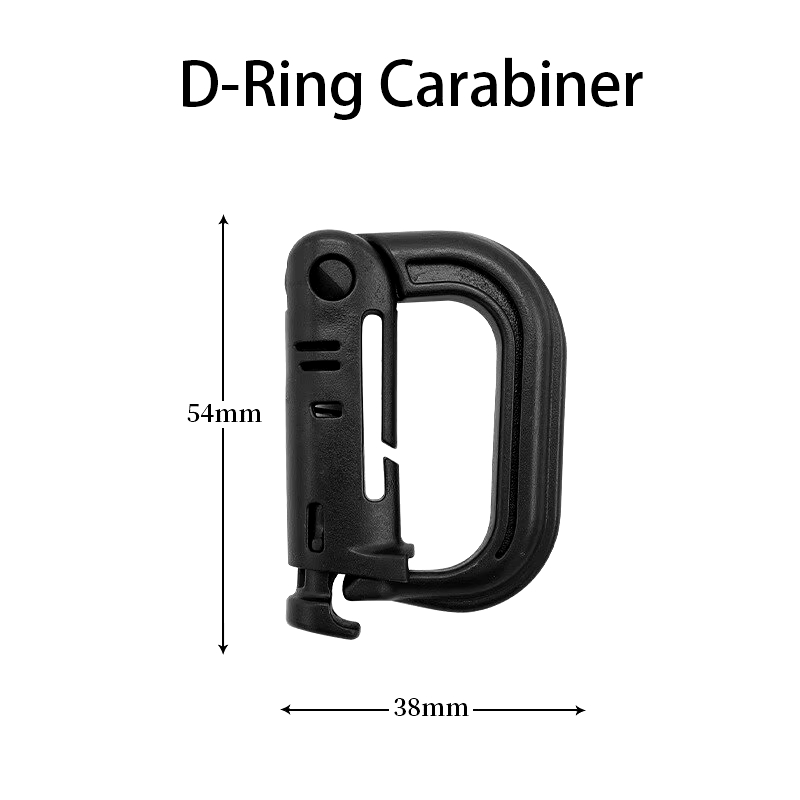 Lot de 2 mousquetons tactiques - Carabiner Locking D avis et prix