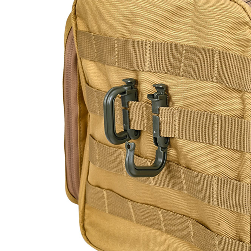 Lot de 2 mousquetons tactiques - Carabiner Locking D avis et prix